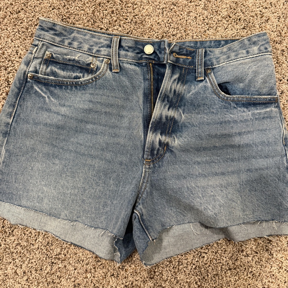 Just Black Denim Light Blue Denim Shorts
